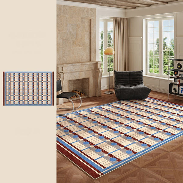 Modern Living Room Rug Ideas, Mid Century Modern Rugs for Bedroom, Large Contemporary Area Rugs for Dining Room-Paintingforhome