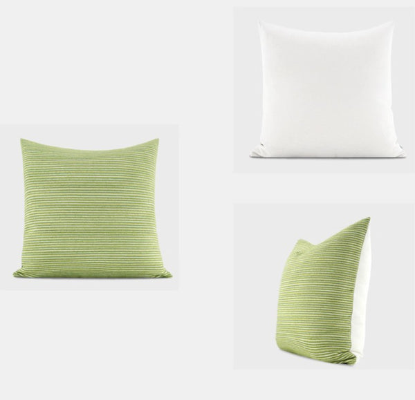 Large Decorative Throw Pillows for Couch, Green Modern Sofa Pillows, Large Decorative Throw Pillows, Modern Sofa Pillows for Chair-Paintingforhome