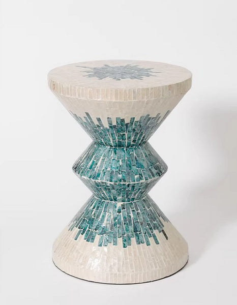 Bedside Small Side Table, Modern Side Table, Shell Small Sofa Side Table, Contemporary Bedside Table, Small End Table, Portable Casual Side Table, Creative Coffee Table, Contemporary Side Table-Paintingforhome