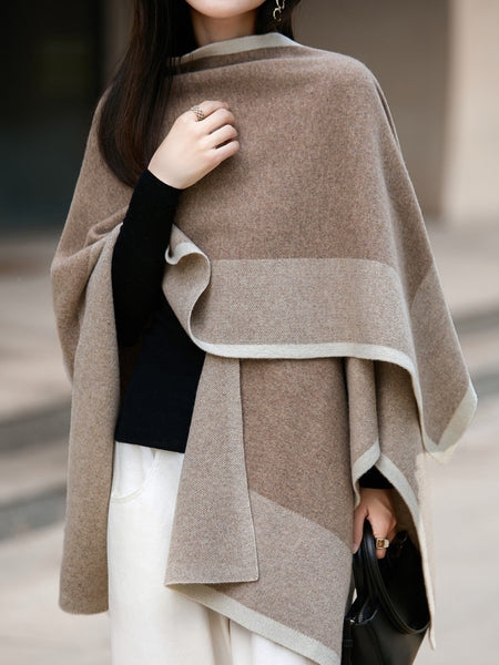 Camel Brown Wool Scarf, Soft Wool Scarf for women, Christmas Holiday Gift, Evening Wrap, Large Winter Shawl, Elegant Shawl, Warm Cape, Winter Scarves, Winter Shawl-Paintingforhome