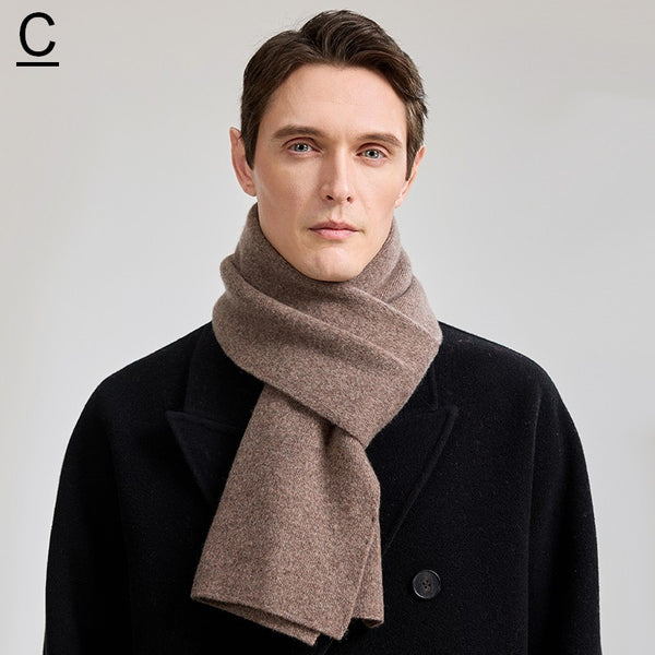 Formal Men Scarf Styles, Casual Scarf Men, Modern Fashion Scarf, Thick Wool Scarf, Men's Winter Scarf, Men's Wool Scarf Winter, Business Wool Scarf for Gentleman-Paintingforhome
