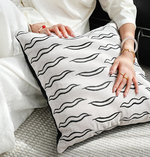 Large Modern Sofa Pillows, Modern Sofa Pillows, Modern Pillows for Living Room, Decorative Modern Pillows for Couch, Contemporary Throw Pillows-Paintingforhome