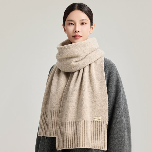 Modern Wool Scarf for Women, Soft Cashmere Scarf for Women, Casual Scarf for Women, Cold Weather Scarf, Fashion Designer Scarf, Winter Scarf-Paintingforhome