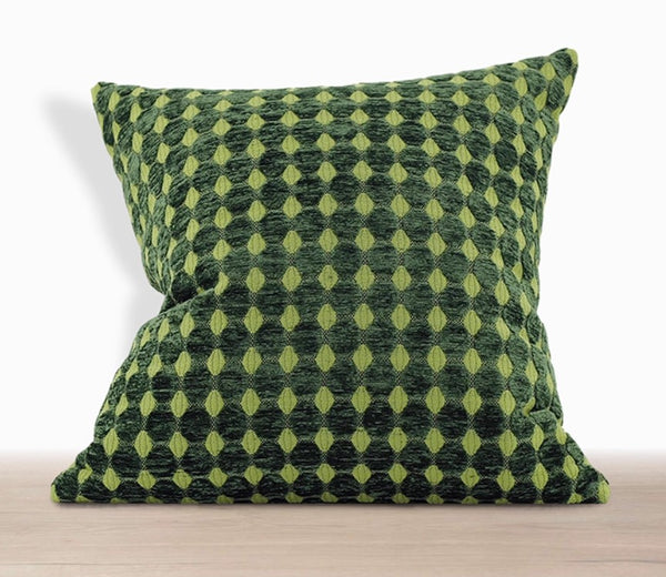 Modern Pillows for Living Room, Luxury Green Decorative Modern Pillows for Couch, Modern Sofa Pillows Covers, Modern Sofa Cushion-Paintingforhome