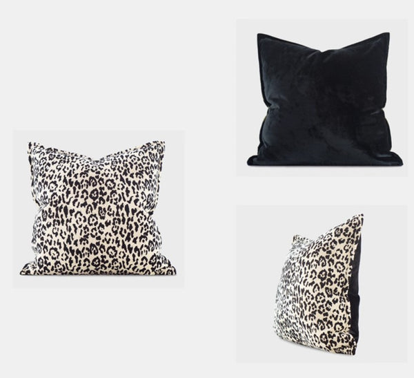 Contemporary Modern Pillows for Couch, Abstract Decorative Throw Pillows for Living Room, Large Modern Sofa Cushion, Decorative Pillow Covers-Paintingforhome