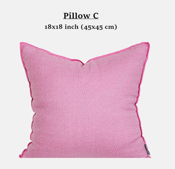 Modern Decorative Cushion Covers, Unique Decorative Pillow Arrangement Ideas for Couch, Decorative Pillows for Living Room, Large Decorative Pillows for Interior Design-Paintingforhome