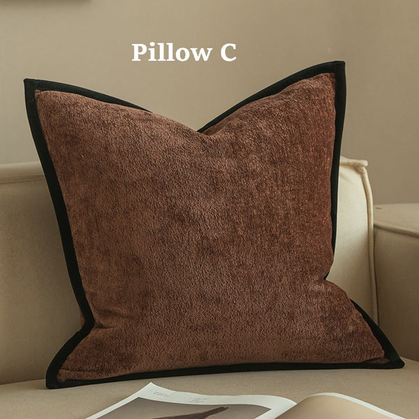Modern Decorative Pillow Covers, Decorative Pillow Arrangement Ideas for Couch, Large Decorative Throw Pillows, Decorative Pillows for Living Room-Paintingforhome