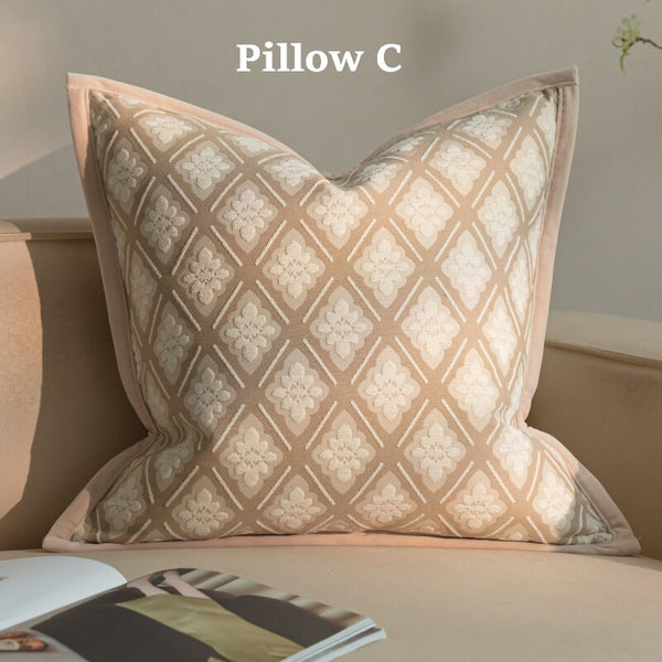 Living Room Decorative Throw Pillows, Modern Decorative Pillow Cover, Decorative Pillow Arrangement Ideas for Couch, Modern Sofa Pillows-Paintingforhome