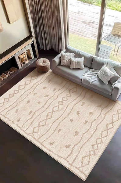 Contemporary Area Rugs for Dining Room, Modern Rugs for Living Room, Bohemian Modern Rug Ideas for Living Room-Paintingforhome