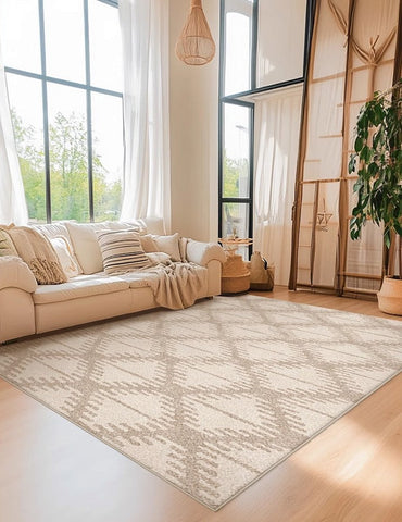 Abstract Modern Rugs for Living Room, Extra Large Modern Rugs under Dining Room Table, Contemporary Geometric Carpets, Contemporary Modern Rugs-Paintingforhome