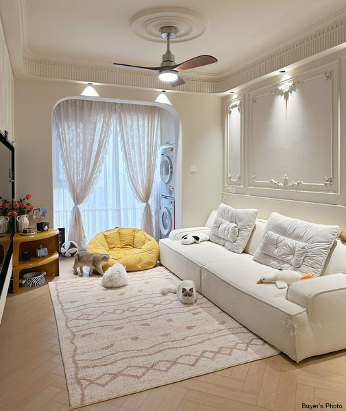 Contemporary Area Rugs for Dining Room, Modern Rugs for Living Room, Bohemian Modern Rug Ideas for Living Room-Paintingforhome