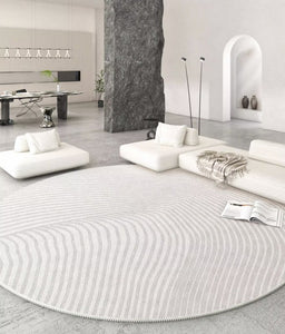 Dining Room Modern Rugs, Contemporary Modern Rugs in Bedroom, Round Modern Rugs in Living Room, Round Modern Rugs under Coffee Table-Paintingforhome