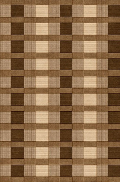 Contemporary Geometric Carpets, Mid Century Contemporary Modern Rugs, Brown Modern Rugs under Dining Room Table, Brown Modern Rugs for Living Room