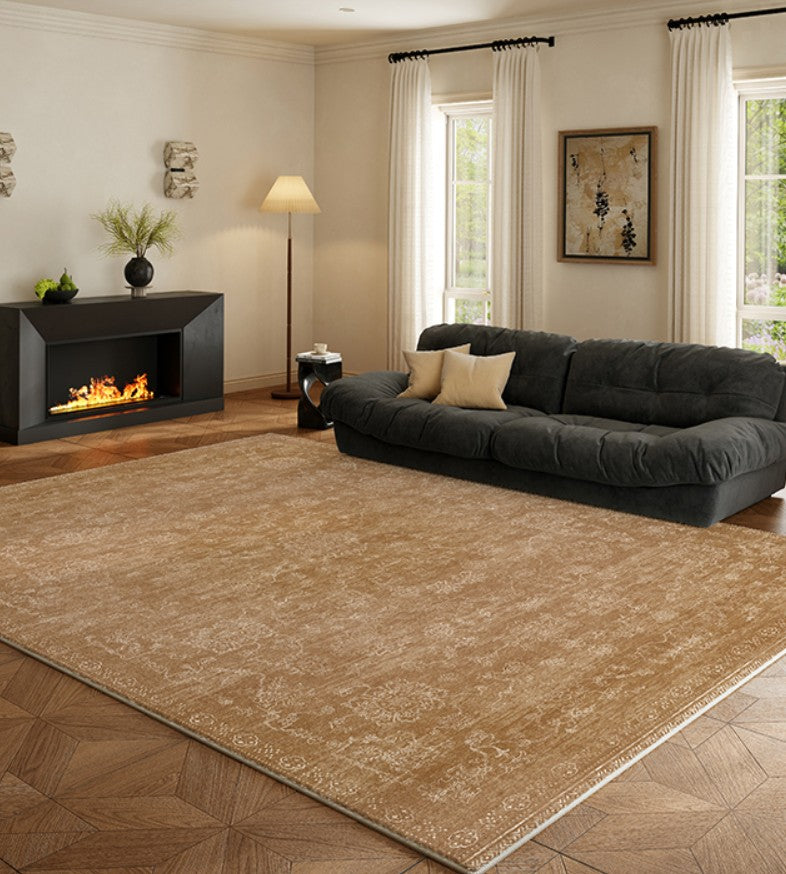 Modern Rugs for Living Room, Dining Room Floor Carpets, Mid Century Geometric Modern Rugs, Contemporary Modern Rugs for Bedroom-Paintingforhome