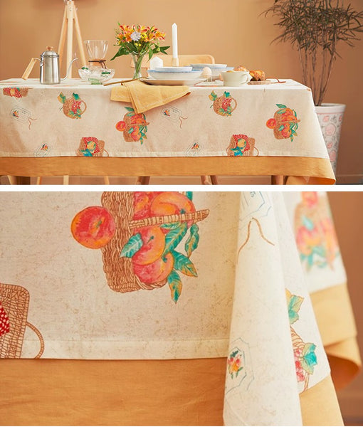 Extra Large Modern Table Cloths for Dining Room, Kitchen Rectangular Table Covers, Square Tablecloth for Round Table, Wedding Tablecloth, Farmhouse Cotton Table Cloth-Paintingforhome