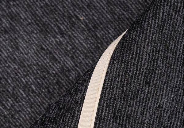 Contemporary Throw Pillow for Living Room, Modern Square Pillows, Abstract Black Throw Pillows for Couch, Simple Modern Sofa Throw Pillows-Paintingforhome