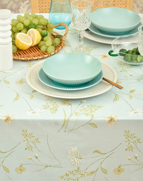 Farmhouse Table Cloth, Wedding Tablecloth, Large Rectangle Tablecloth for Dining Room Table, Rectangular Table Covers for Kitchen, Square Tablecloth for Coffee Table-Paintingforhome