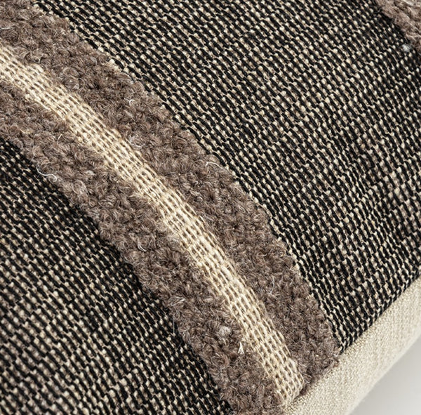 Contemporary Throw Pillow for Living Room, Large Abstract Throw Pillows for Couch, Modern Sofa Throw Pillows, Modern Square Pillows-Paintingforhome