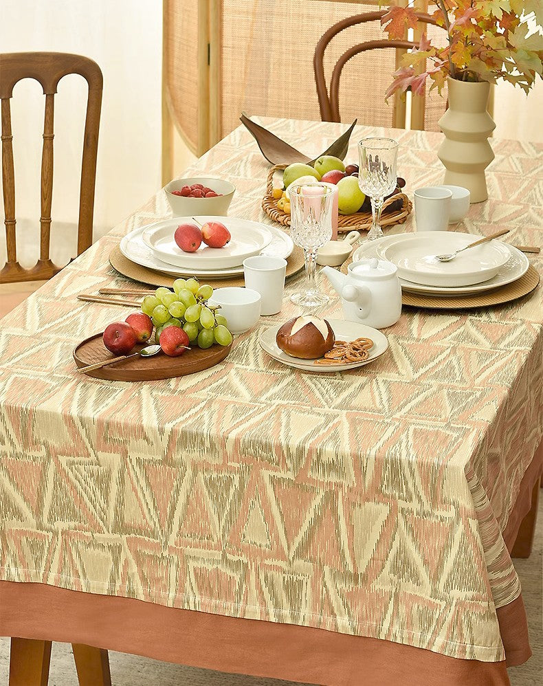 Large Rectangular Tablecloth Extra Large Rectangle Tablecloth for Dining Room Table, Geometric Mode ...