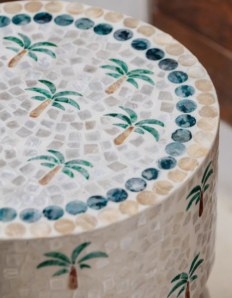 Contemporary Bedside Table, Bedside Small Side Table, Creative Coffee Table, Elegant Small End Table, Modern Side Table, Contemporary Side Table, Portable Casual Side Table, Shell Small Sofa Side Table-Paintingforhome