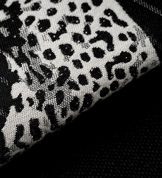 Large Modern Sofa Pillow Cases, Black Decorative Pillow Covers, Cheetah Modern Pillows for Couch, Abstract Decorative Throw Pillows for Living Room-Paintingforhome