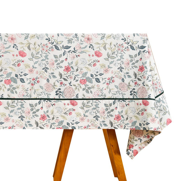 Country Farmhouse Tablecloth, Rustic Table Covers for Kitchen, Large Rectangle Tablecloth for Dining Room Table, Square Tablecloth for Round Table-Paintingforhome