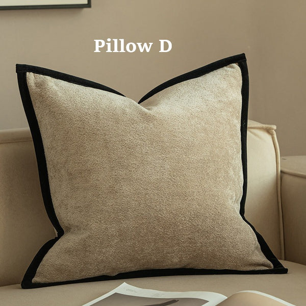 Modern Decorative Pillow Covers, Decorative Pillow Arrangement Ideas for Couch, Large Decorative Throw Pillows, Decorative Pillows for Living Room-Paintingforhome