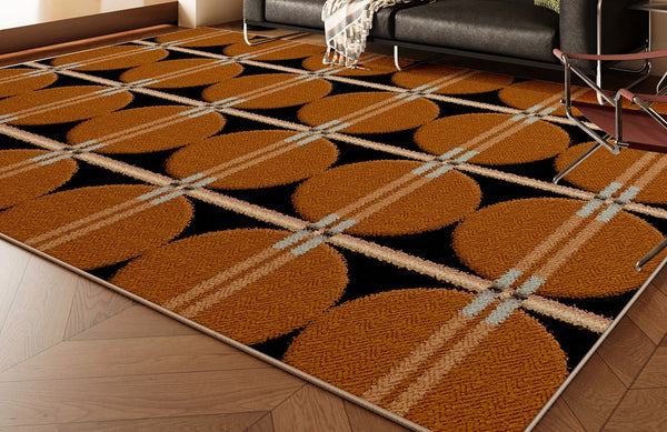 Modern Rugs for Living Room, Geometric Modern Carpets, Colorful Abstract Rugs for Bedroom, Mid Century Contemporary Rugs
