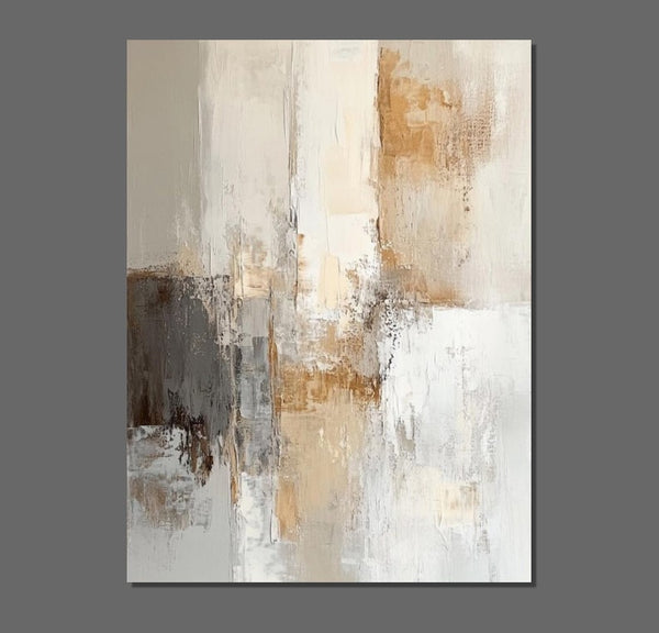 Modern Artwork, Large Canvas Painting, Contemporary Wall Painting, Living Room Wall Painting, Acrylic Painting for Dining Room-Paintingforhome