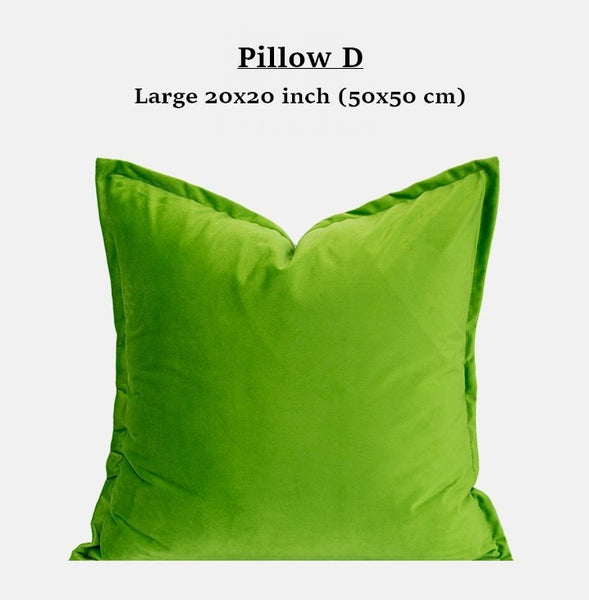 Modern Decorative Cushion Covers, Unique Decorative Pillow Arrangement Ideas for Couch, Decorative Pillows for Living Room, Large Decorative Pillows for Interior Design-Paintingforhome