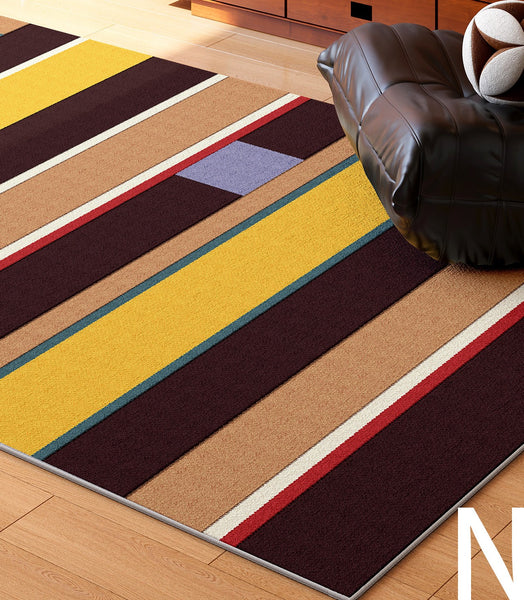 Bedroom Modern Rugs, Mid Century Modern Rugs in Living Room, Large Modern Rugs for Sale, Contemporary Floor Carpets under Sofa