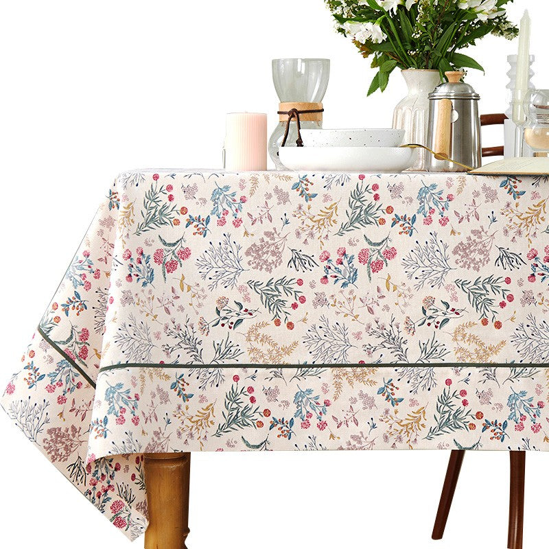 Large Rectangular Tablecloth Large Rectangle Tablecloth for Dining Room Table, Rustic Table Covers ...