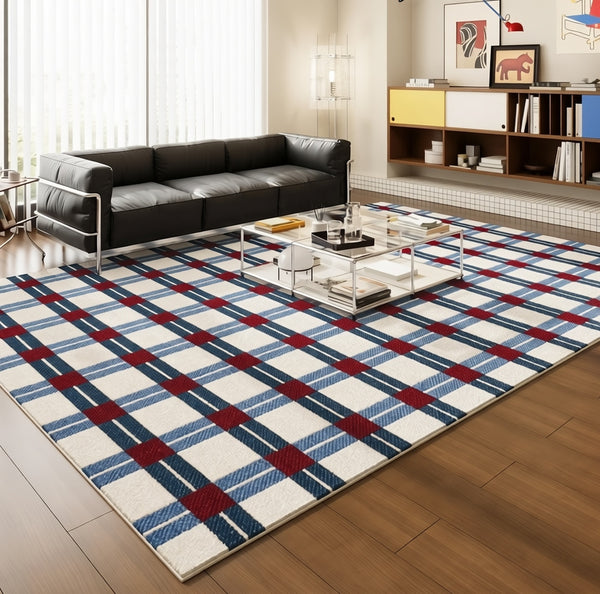 Contemporary Modern Rugs Next to Bed, Modern Carpets for Office, Abstract Modern Rugs, Geometric Modern Rugs under Dining Room Table