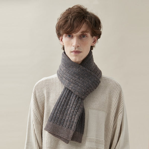 Modern Fashion Scarf, Formal Men Scarf Styles, Pure Wool Scarf, Casual Scarf Men, Business Wool Scarf for Gentleman, Men's Winter Scarf, Men's Wool Scarf Winter-Paintingforhome