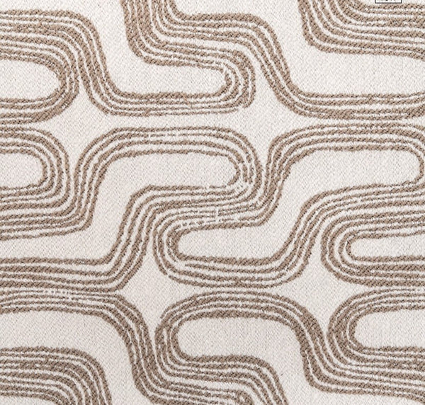 Large Contemporary Throw Pillow for Interior Design, Abstract Decorative Throw Pillows, Geometric Square Modern Throw Pillows for Couch-Paintingforhome