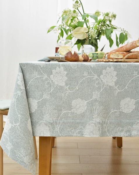 Large Rectangle Tablecloth for Dining Room Table, Country Farmhouse Tablecloth, Square Tablecloth for Round Table, Rustic Table Covers for Kitchen-Paintingforhome