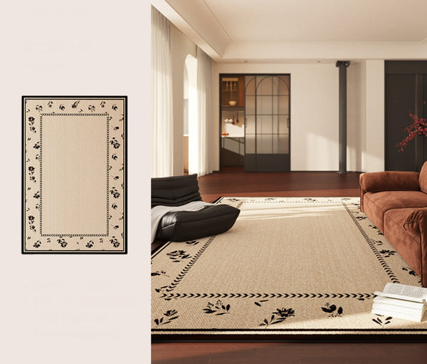 Large Modern Rugs for Living Room, Contemporary Geometric Modern Rugs, Modern Rugs for Dining Room, Abstract Modern Rugs for Bedroom-Paintingforhome