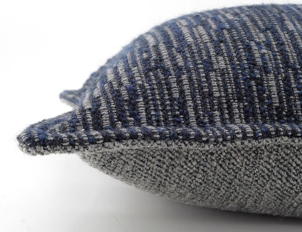 Decorative Modern Sofa Pillows for Interior Design, Large Square Decorative Throw Pillows for Couch, Blue Modern Sofa Pillows, Large Decorative Throw Pillows-Paintingforhome