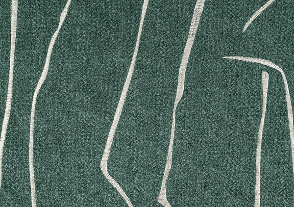 Abstract Green Decorative Throw Pillows, Geometric Square Modern Throw Pillows for Couch, Large Contemporary Throw Pillow for Interior Design-Paintingforhome