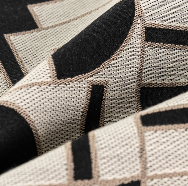 Geometric Contemporary Pillows, Abstract Decorative Throw Pillows, Square Modern Throw Pillows for Couch, Large Simple Throw Pillow for Interior Design-Paintingforhome