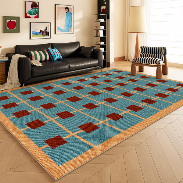 Contemporary Abstract Rugs for Dining Room, Modern Living Room Rug Ideas, Mid Century Modern Rugs, Geometric Contemporary Rugs