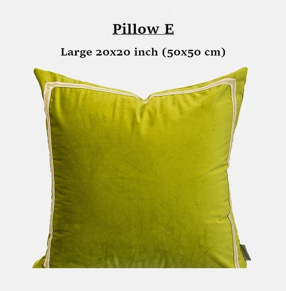 Living Room Decorative Pillows, Modern Decorative Cushions, Decorative Pillows for Bed, Decorative Pillow Arrangement Ideas for Interior Design, Embroidered Floral Bird Pattern Pillow Covers-Paintingforhome