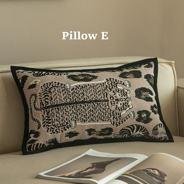 Modern Decorative Pillow Covers, Decorative Pillow Arrangement Ideas for Couch, Large Decorative Throw Pillows, Decorative Pillows for Living Room-Paintingforhome