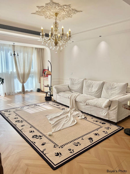 Large Modern Rugs for Living Room, Contemporary Geometric Modern Rugs, Modern Rugs for Dining Room, Abstract Modern Rugs for Bedroom-Paintingforhome