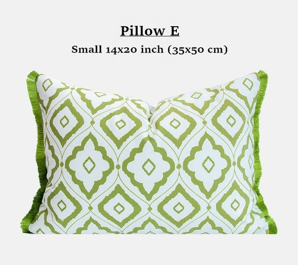 Modern Decorative Cushion Covers, Unique Decorative Pillow Arrangement Ideas for Couch, Decorative Pillows for Living Room, Large Decorative Pillows for Interior Design-Paintingforhome