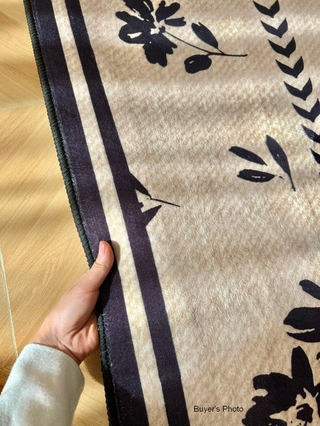 Unique Modern Rugs for Dining Room, Abstract Modern Rugs for Bedroom, Large Modern Rugs for Living Room, Contemporary Geometric Modern Rugs-Paintingforhome