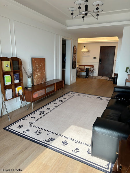 Unique Modern Rugs for Dining Room, Abstract Modern Rugs for Bedroom, Large Modern Rugs for Living Room, Contemporary Geometric Modern Rugs-Paintingforhome