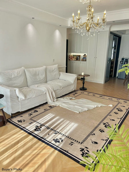 Unique Modern Rugs for Dining Room, Abstract Modern Rugs for Bedroom, Large Modern Rugs for Living Room, Contemporary Geometric Modern Rugs-Paintingforhome