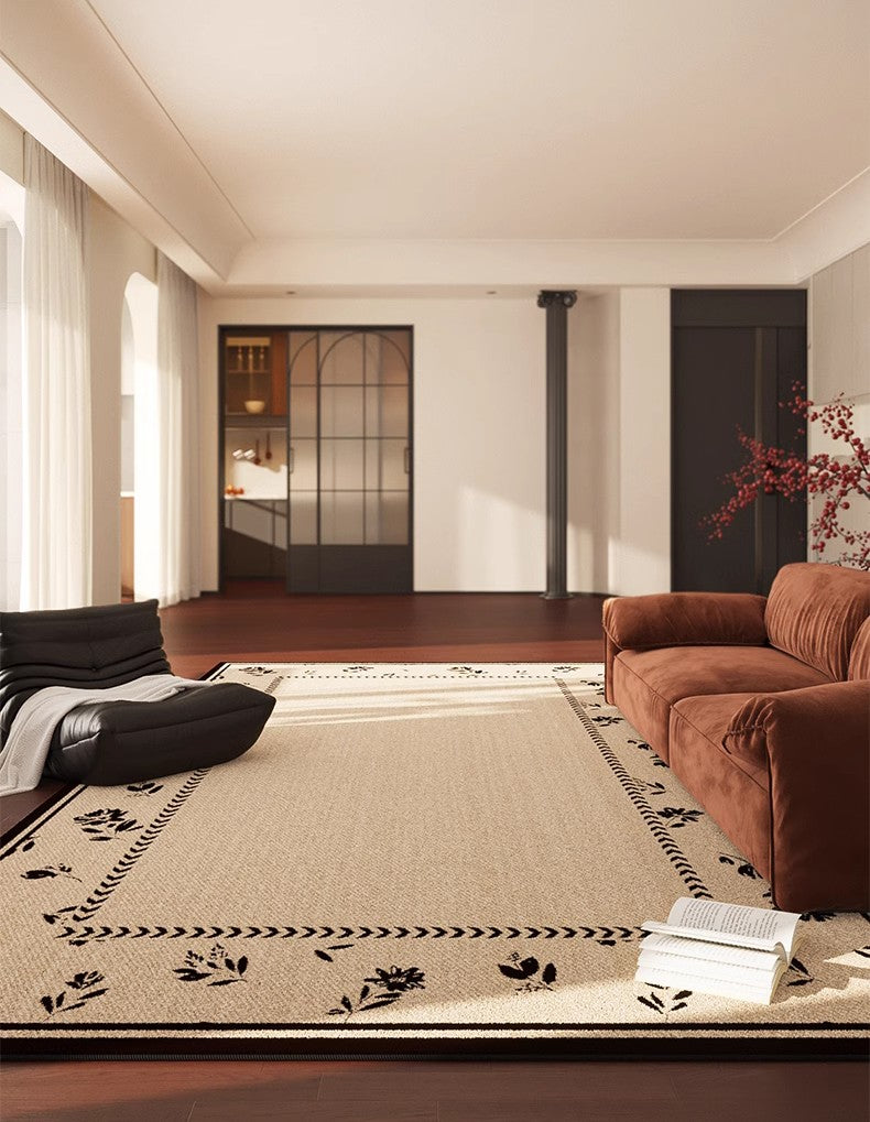 Unique Modern Rugs for Dining Room, Abstract Modern Rugs for Bedroom, Large Modern Rugs for Living Room, Contemporary Geometric Modern Rugs-Paintingforhome