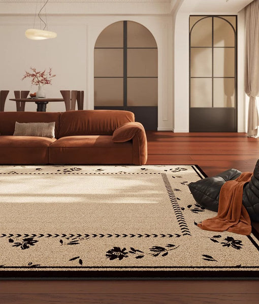 Large Modern Rugs for Living Room, Contemporary Geometric Modern Rugs, Modern Rugs for Dining Room, Abstract Modern Rugs for Bedroom-Paintingforhome